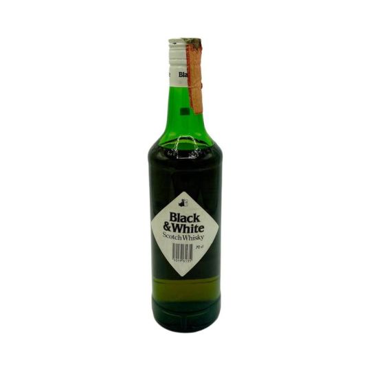 Vintage Bottle - Glentauchers Distillery Choice Old Scotch Whisky Black & White 0,70 lt. - COD. 5883