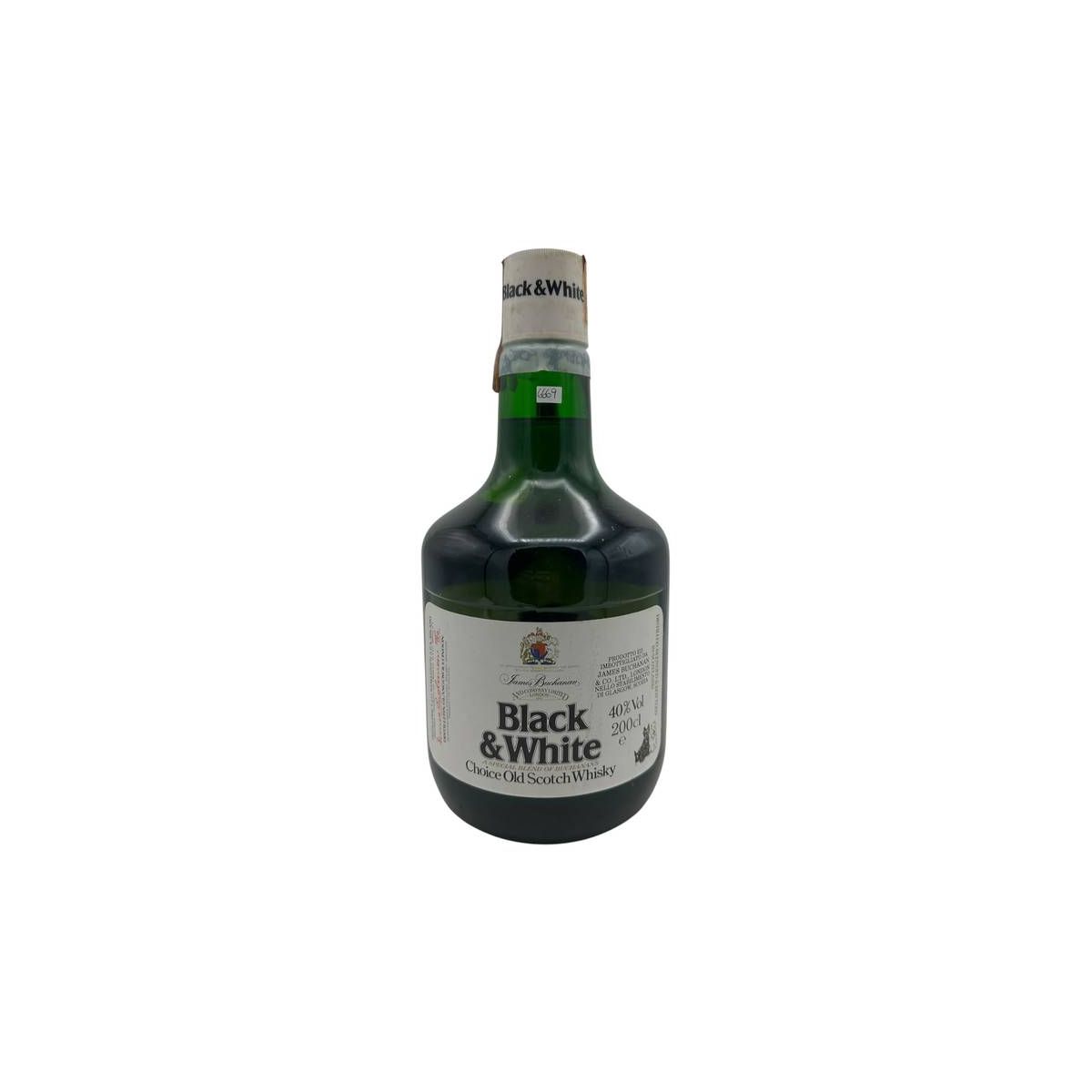 James Buchanan's & Co. - Black & White Choice Old Scotch Whisky 2 lt. Ramazzotti Import - COD. 6669