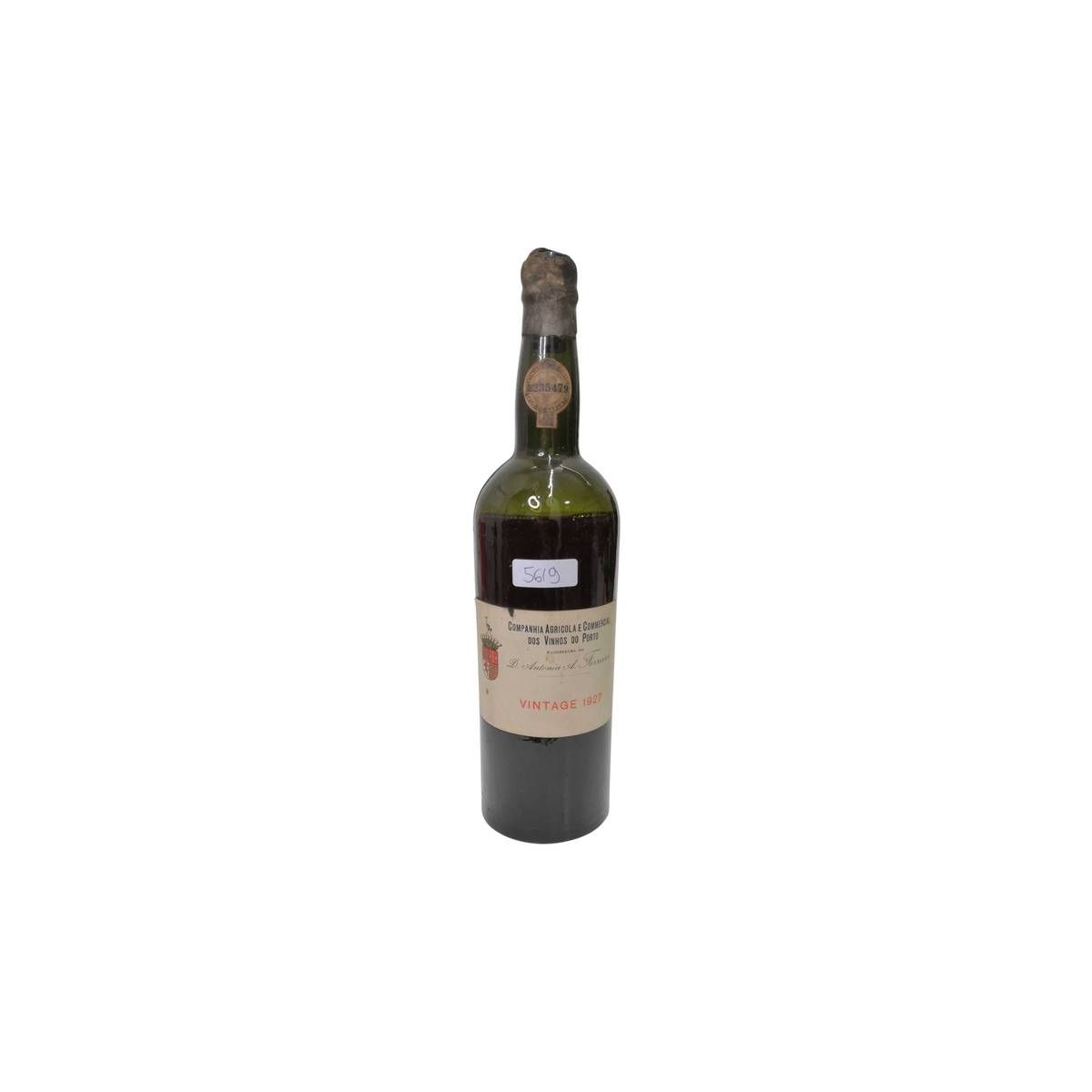 Vintage Bottle - Companhia Agricola e Comercial dos Vinhos do Porto Vintage 1927 0,75 lt. LOW LEVEL - COD. 5619