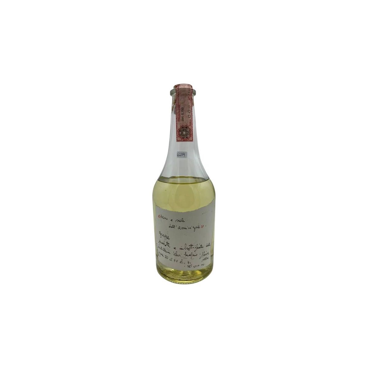 Grappa Originale Romano Levi 1992 Pane e Sale dell' Amicizia 70 cl - COD. 6659