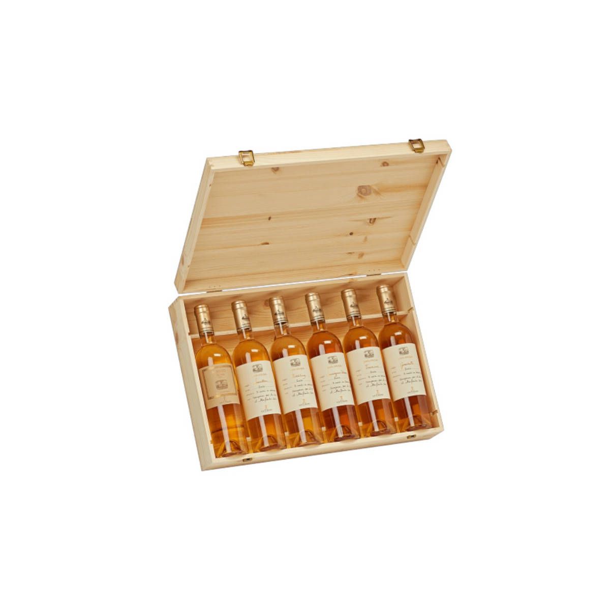 Marchesi Antinori - Umbria IGT Le Varietà del Muffato della Sala box Legno da 6 bottiglie 2010 0,50 lt.
