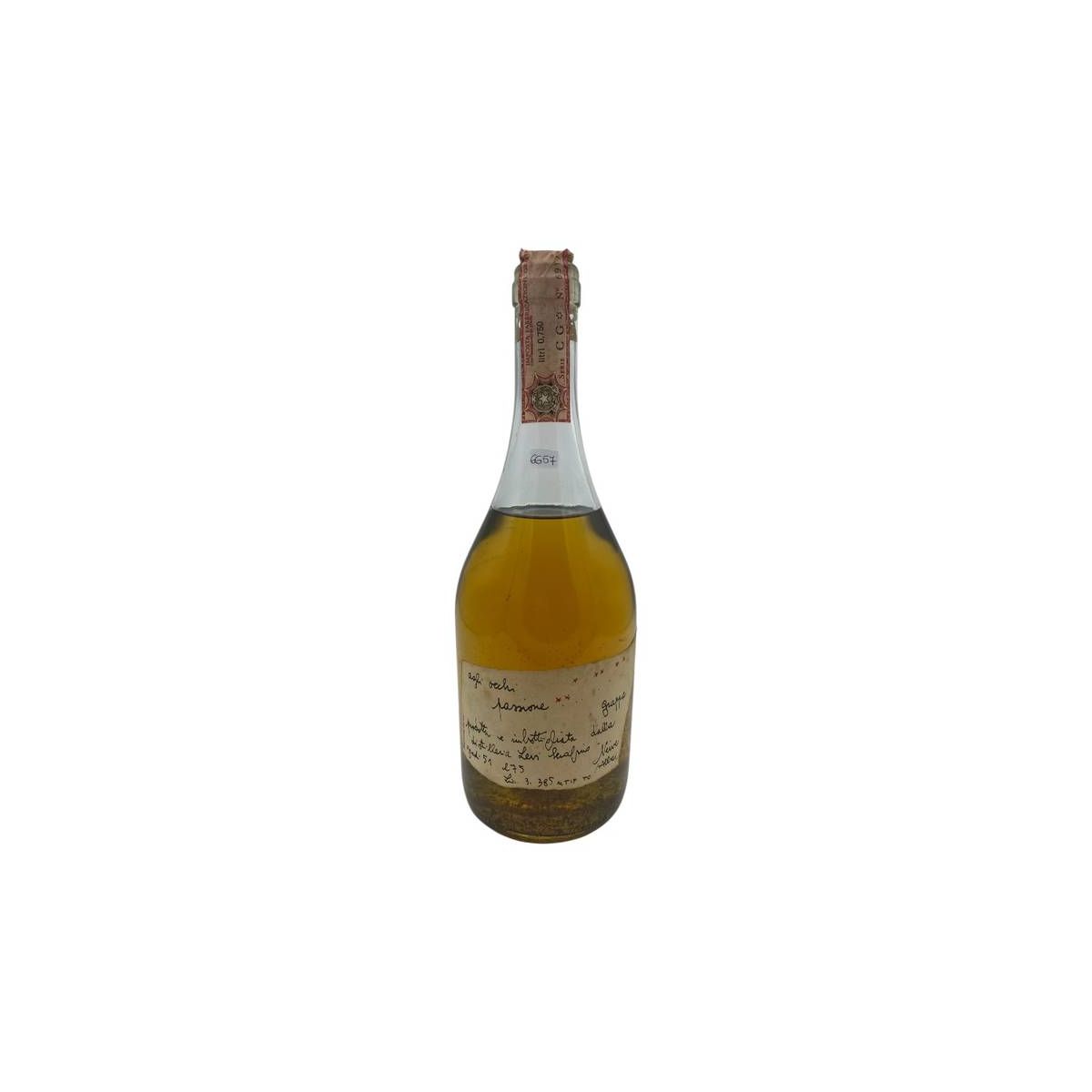 Grappa Originale Romano Levi 1991 Agli occhi passione... 75 cl - COD. 6657
