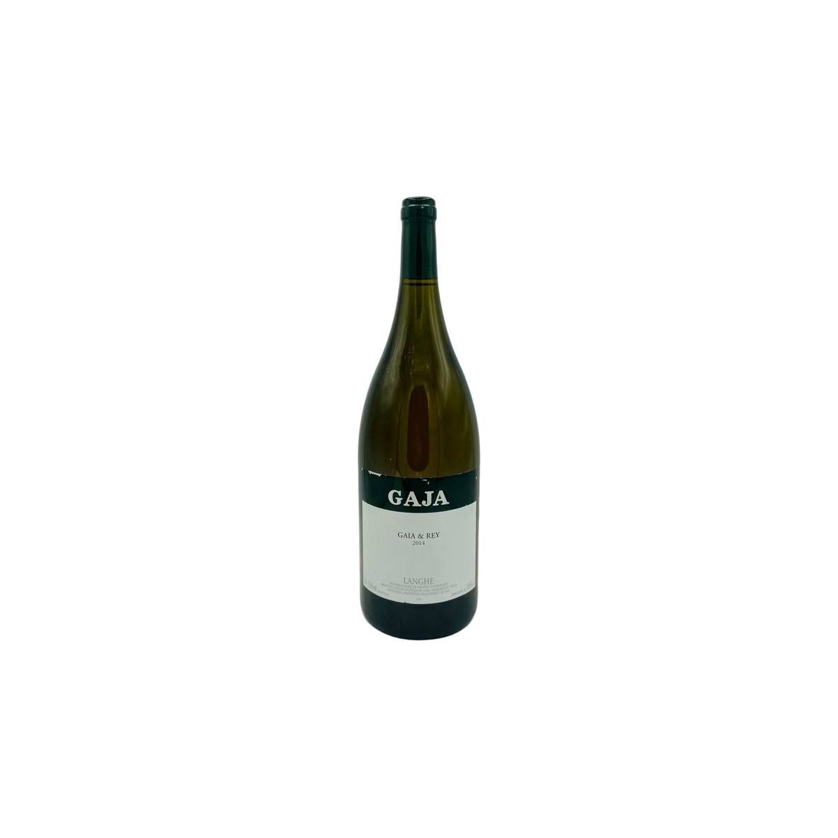 Gaja - Langhe Bianco DOC Chardonnay Gaia & Rey 2014 1,5 lt. MAGNUM *ETICHETTA E VETRO UN POCO ROVINATI*