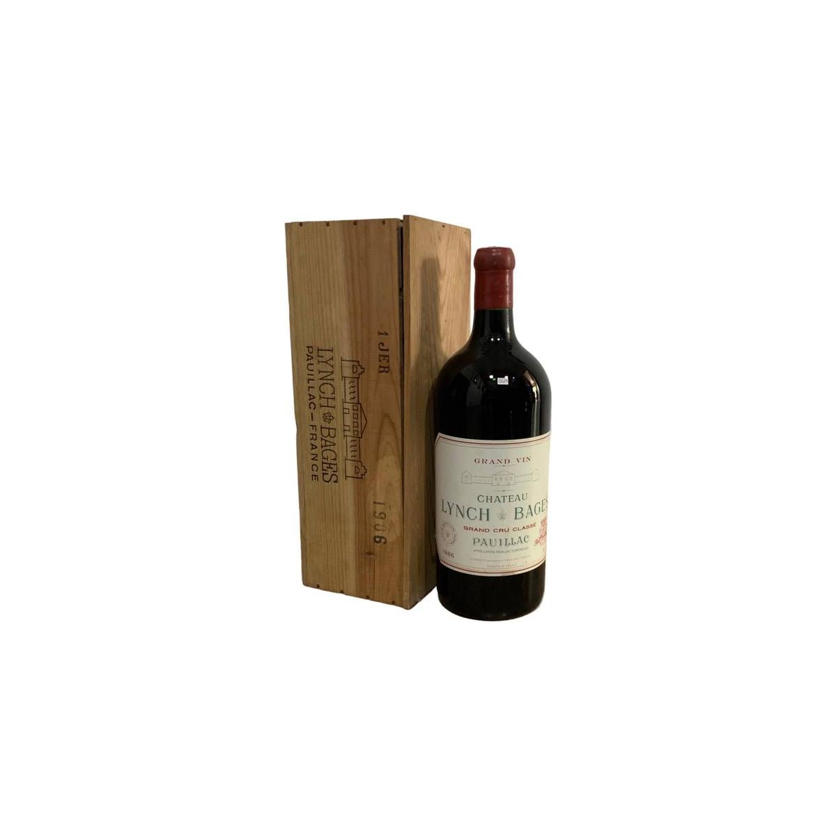 Vintage Bottle - Chateau Lynch Bages Grand Cru Classé Pauillac 1986 5 lt. BIG MAGNUM + Box Legno - COD. 4629