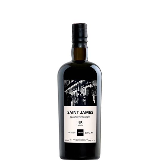 Saint James - Rhum Agricole Saint James Elliott Erwitt Edition Magnum Series 1 15 y 2005 0,70 lt. + Box