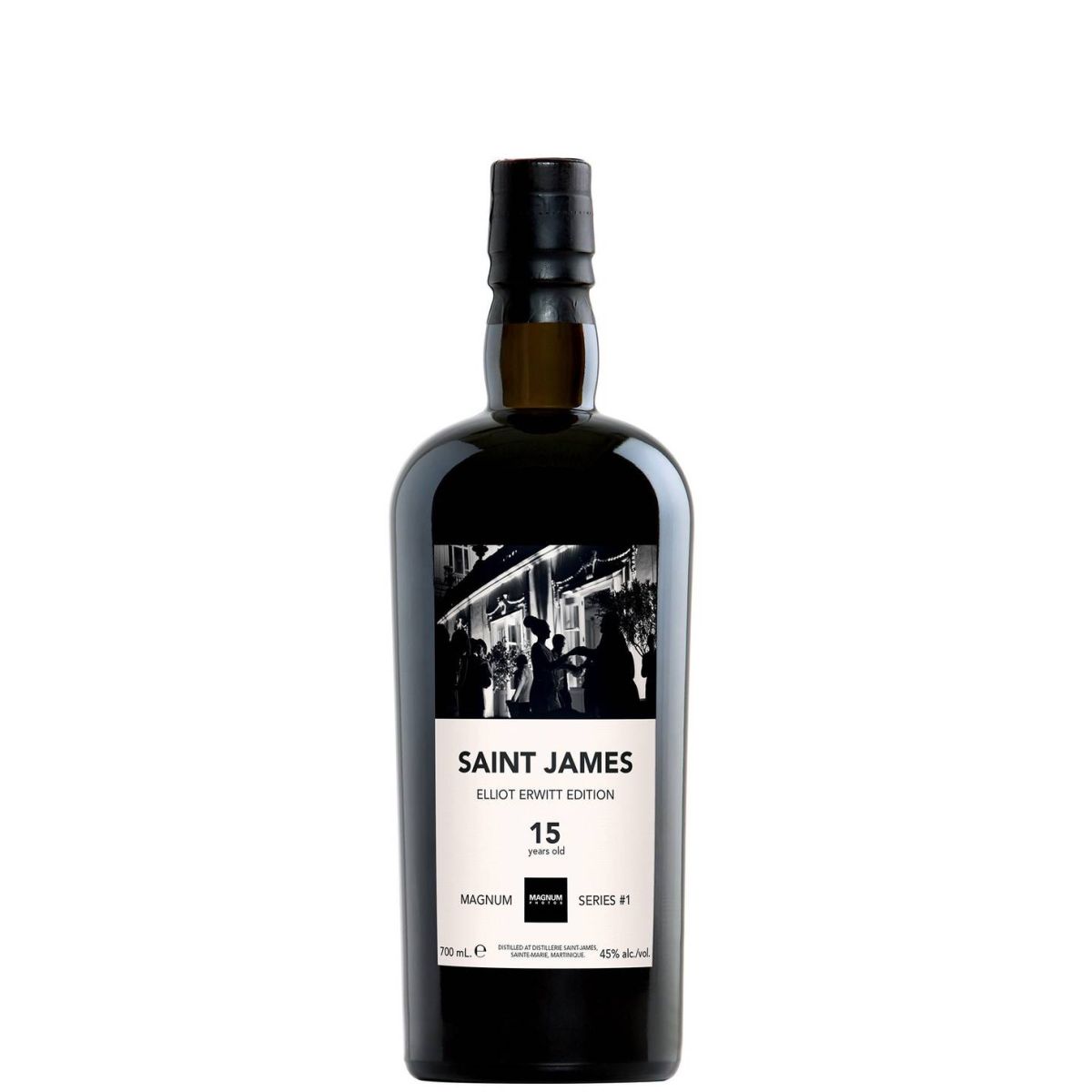 Saint James - Rhum Agricole Saint James Elliott Erwitt Edition Magnum Series 1 15 y 2005 0,70 lt. + Box