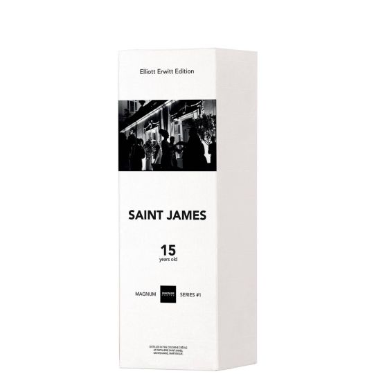 Saint James - Rhum Agricole Saint James Elliott Erwitt Edition Magnum Series 1 15 y 2005 0,70 lt. + Box
