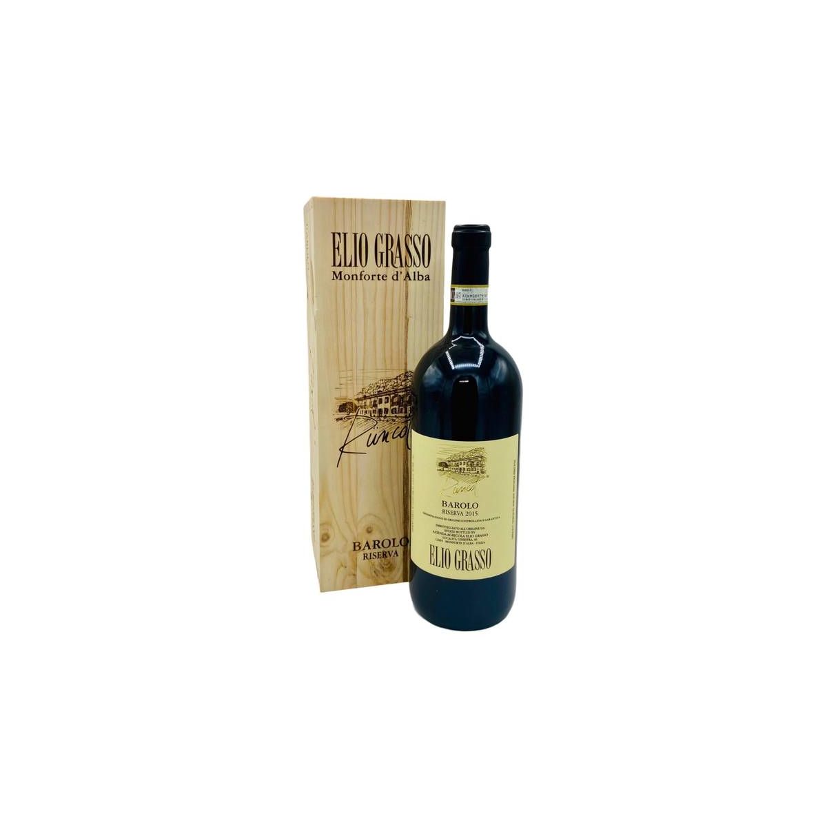 Elio Grasso - Barolo Riserva DOCG Runcot 2015 1,5 lt. MAGNUM + Box Legno