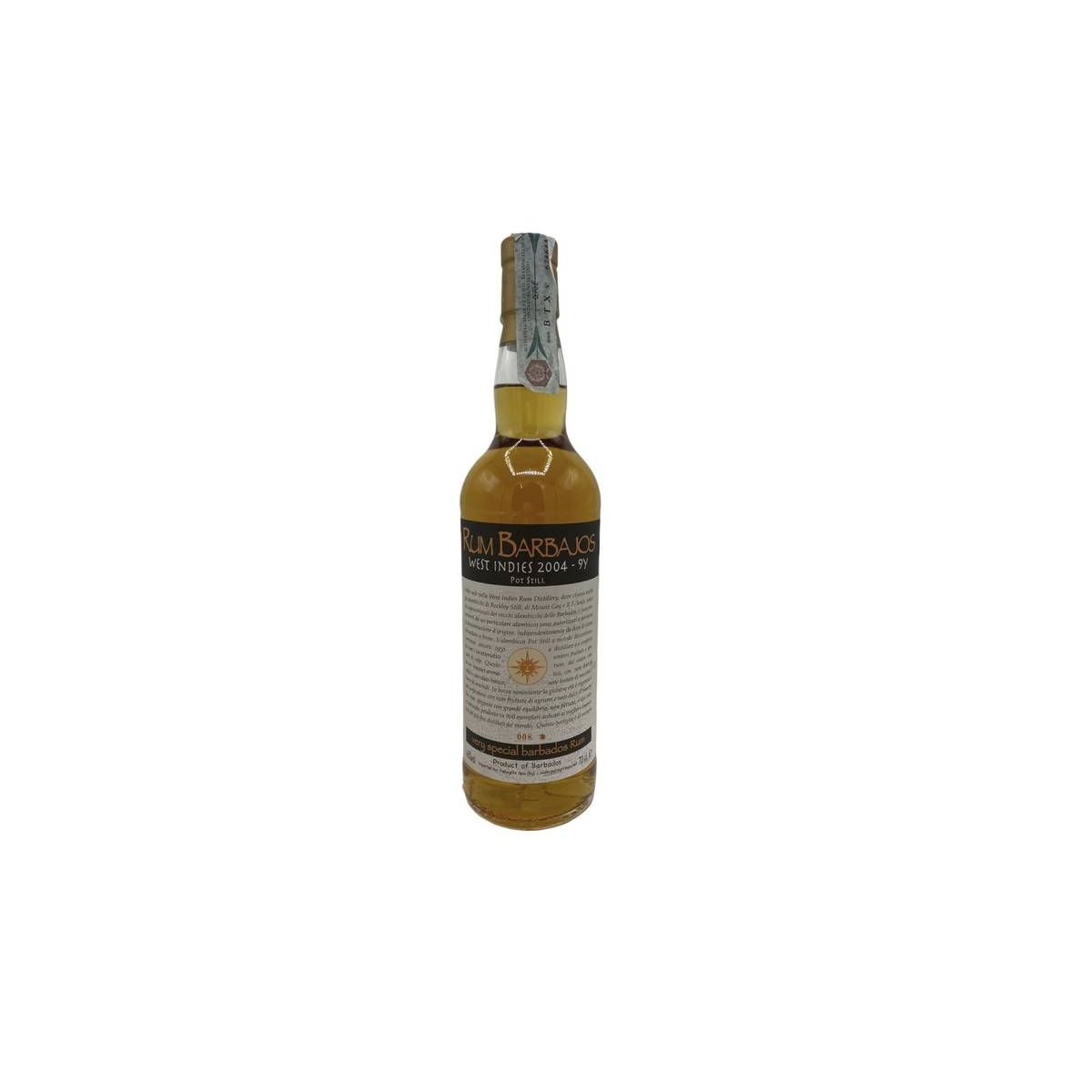 West Indies Rum Distillery - Rum Barbados West Indies 2004 - 9 y Pot Still 0,70 lt.