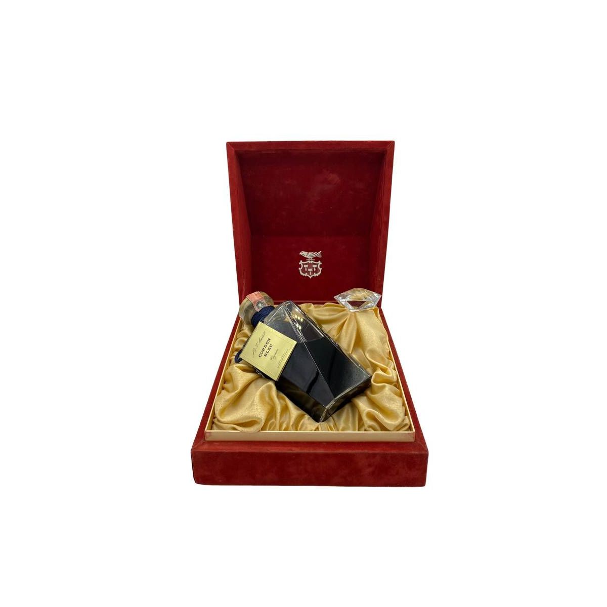 Martell - Le Cognac Martell Cordon Bleu Baccarat Decanter 0,75 lt. + Box