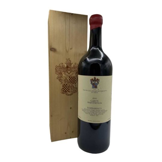 Tenute Cisa Asinari dei Marchesi di Gresy - Barbaresco DOCG Gaiun Martinenga 2000 3 lt. JEROBOAM + Box Legno