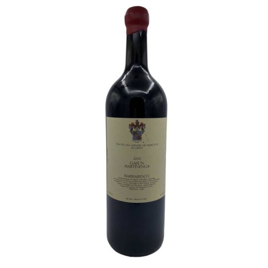 Tenute Cisa Asinari dei Marchesi di Gresy - Barbaresco DOCG Gaiun Martinenga 2000 3 lt. JEROBOAM + Box Legno