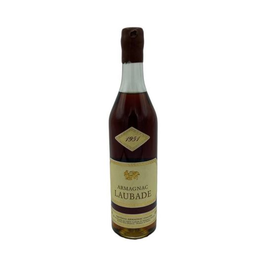 Leda Laubade et Domaines Associés - Armagnac LAUBADE 1951 0,70 lt.