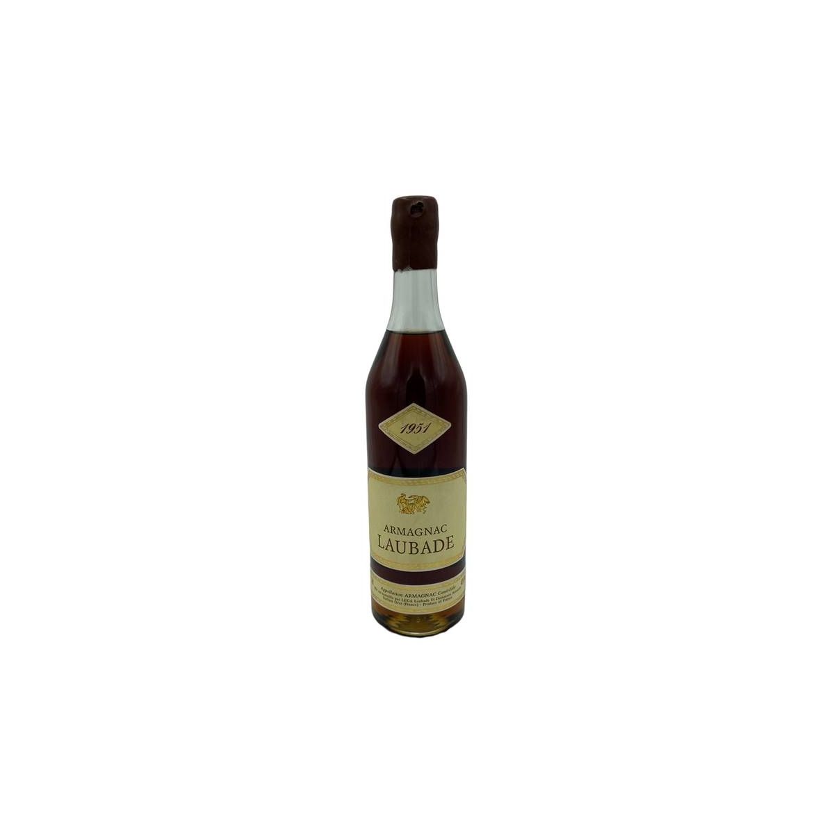 Leda Laubade et Domaines Associés - Armagnac LAUBADE 1951 0,70 lt.