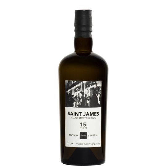 Saint James - Rhum Agricole Saint James Elliott Erwitt Edition Magnum Series 1 15 y 2005 1,5 lt. MAGNUM + Box