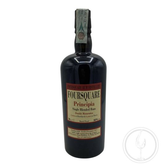 Foursquare Distillery - Single Blended Rum Foursquare Principia 2008 0,70 lt.