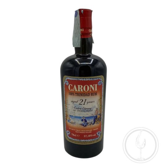 Caroni - 100% Trinidad Rum 21 y Extra Strong 100° Imperial Proof 1996 0,70 lt.