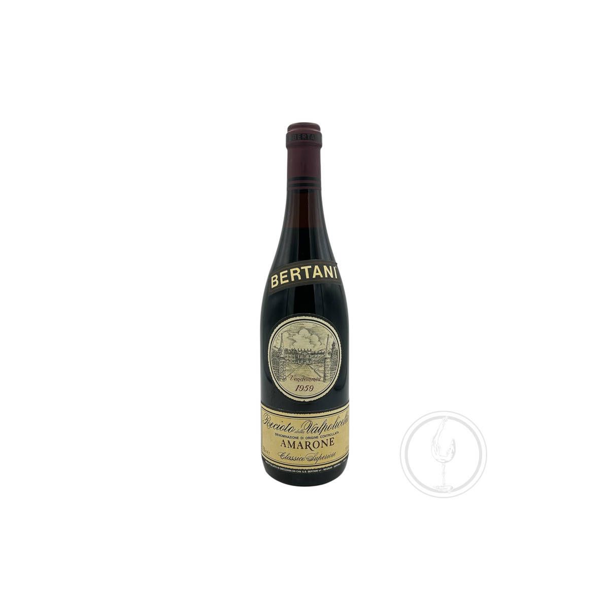 Bertani - Recioto della Valpolicella Amarone Classico Superiore DOC 1959 0,75 lt.