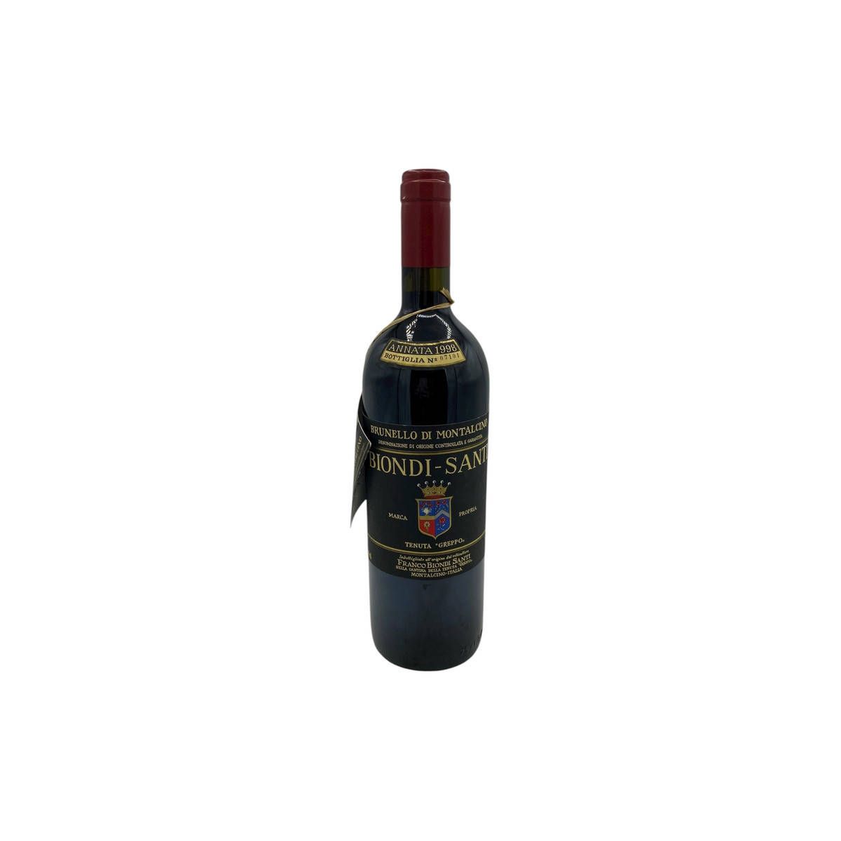 Biondi Santi - Brunello di Montalcino DOCG Tenuta Greppo 1998 0,75 lt.