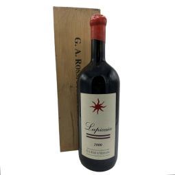 Vittorio Piozzo di Rosignano Rossi di Meddelana - Toscana IGT Castello del Terriccio Lupicaia 2000 1,5 lt. MAGNUM + Box Legno