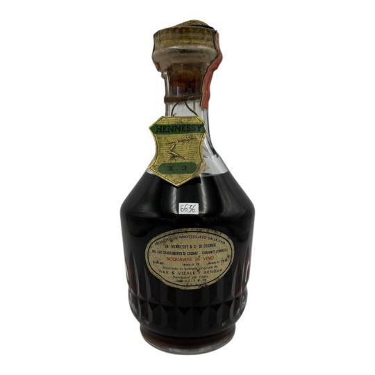 Jas Hennessy & co. - Cognac X.O. Decanter Baccarat Crystal 0,73 lt. WAX & VITALE - COD. 6636