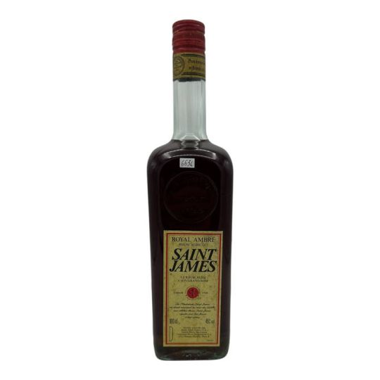 Saint James - Martinique Rhum Agricole Royal Ambré 1980s 1 lt. - COD. 6634