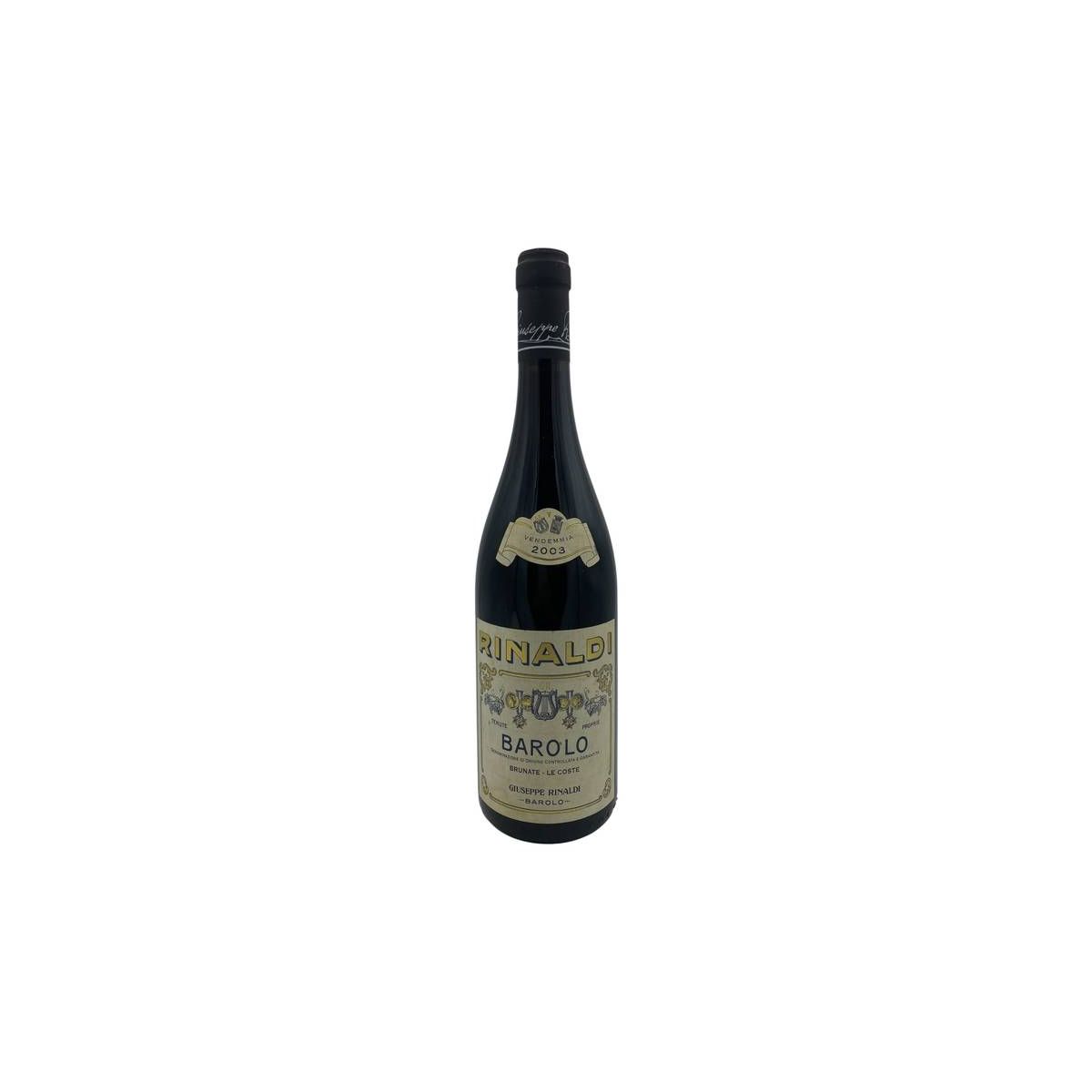 Giuseppe Rinaldi - Barolo DOCG Brunate - Le Coste 2003 0,75 lt.