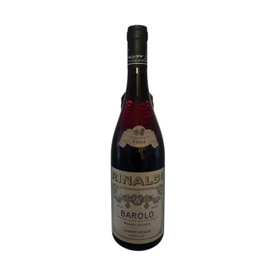 Giuseppe Rinaldi - Barolo DOCG Brunate - Le Coste 2003 0,75 lt.