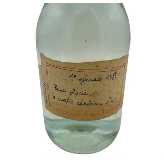 Grappa Originale Romano Levi 1988 1 Gennaio 1988 Cara Maria... 75 cl - COD. 6666