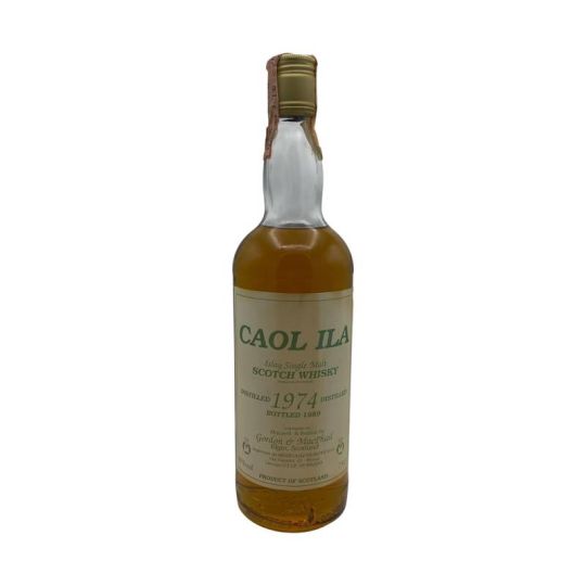 Caol Ila - Islay Single Malt Scotch Whisky 1974 Bottled 1989 Gordon&MacPhail 0,75 lt. Meregalli Import