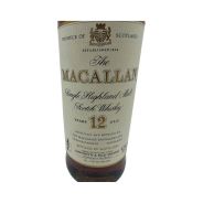 The Macallan - Single Highland Malt Scotch Whisky 12 y 0,70 lt. Giovinetti Import