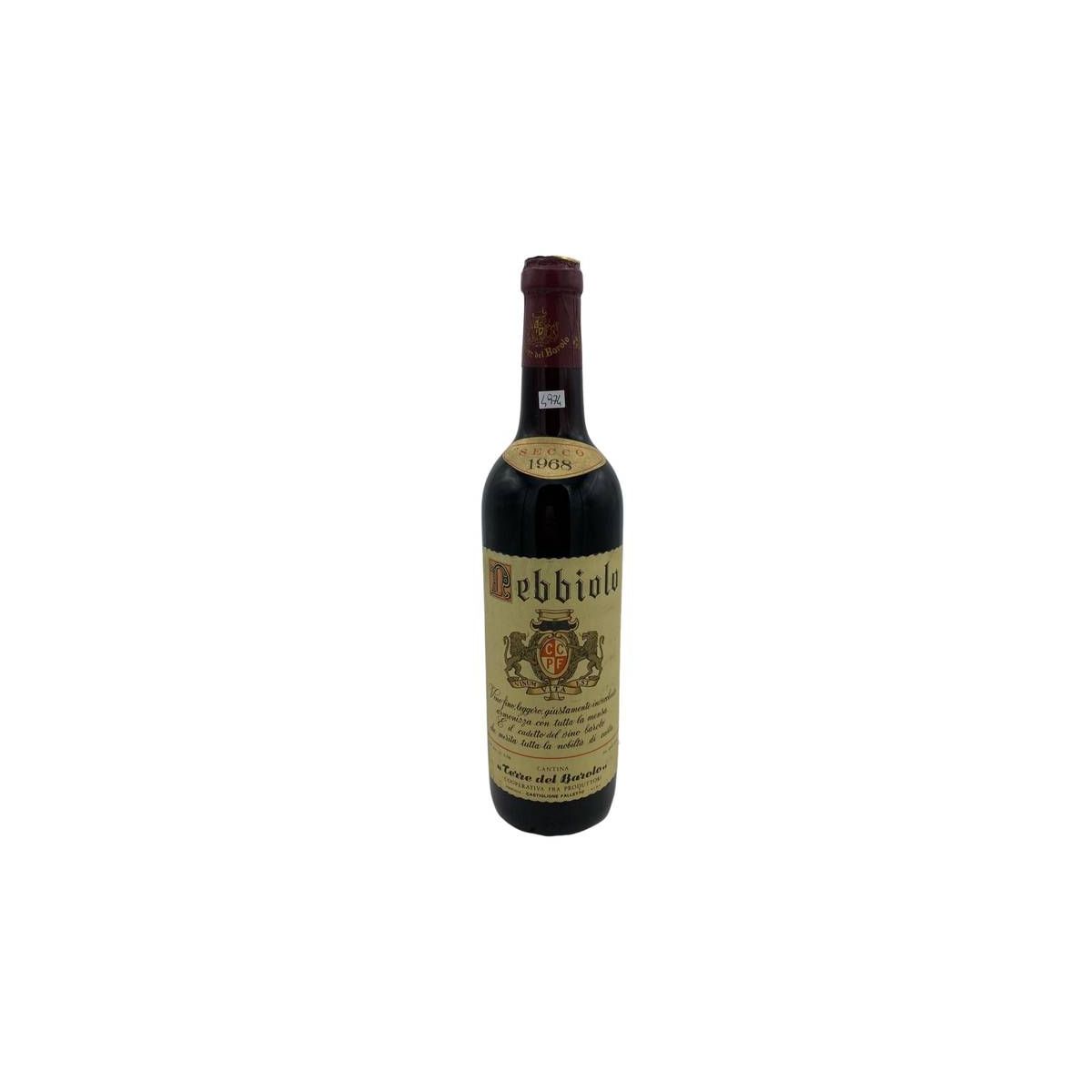 Vintage Bottle - Terre del Barolo Nebbiolo Secco 1968 0,72 lt. - COD. 4974