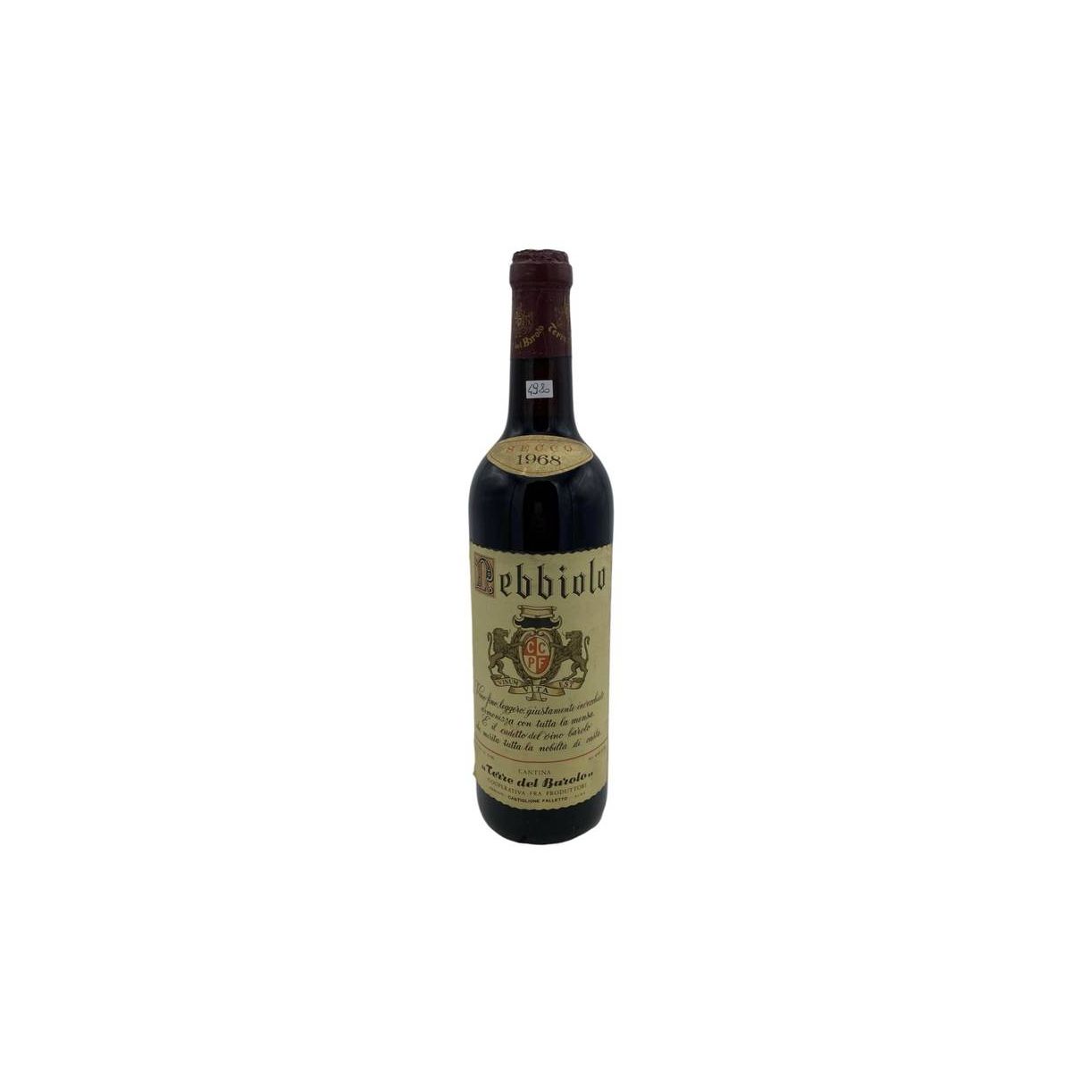 Vintage Bottle - Terre del Barolo Nebbiolo Secco 1968 0,72 lt. - COD. 4980