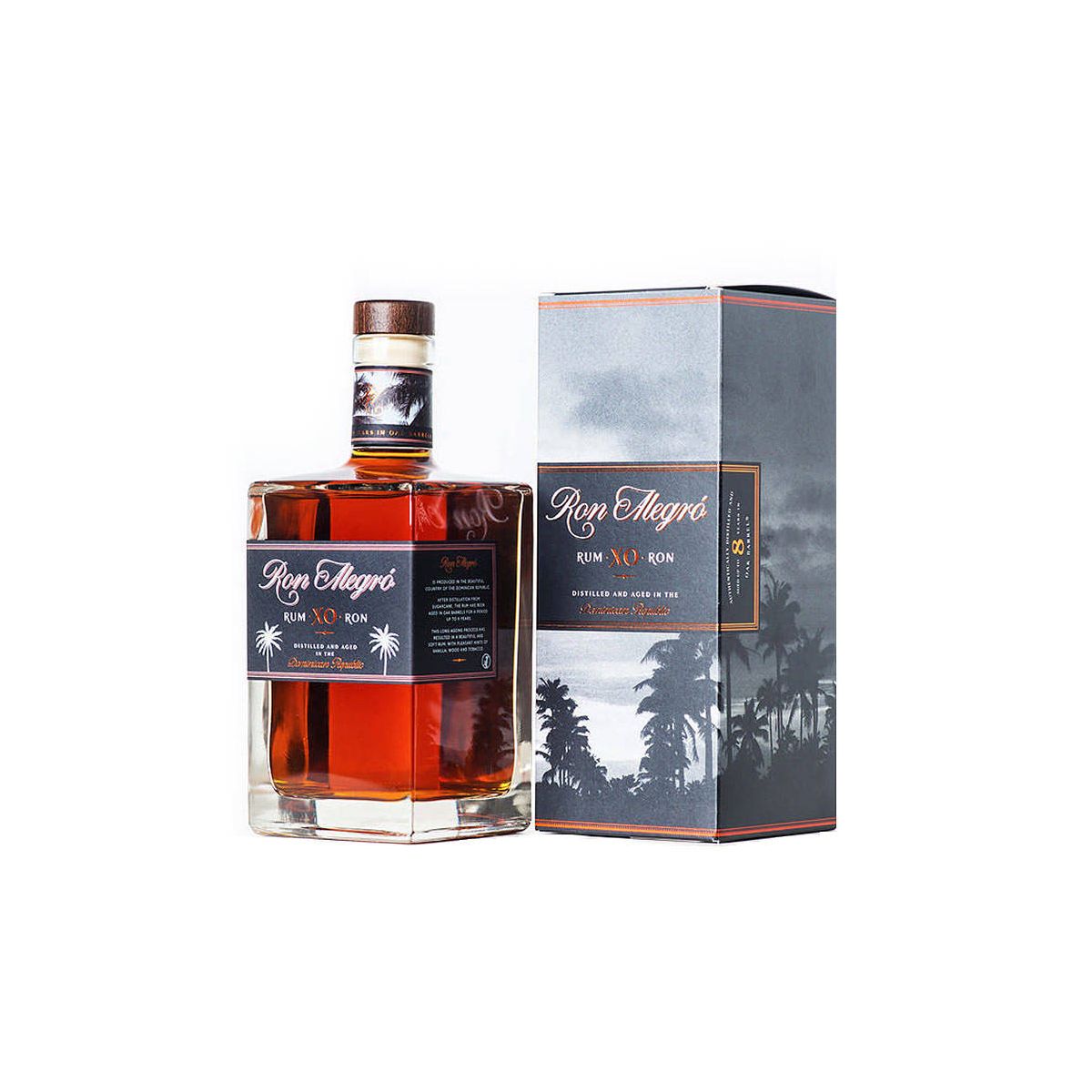 Ron Alegrò - Rum Alegrò XO 8y OAK Barrel 0,70 lt. + Box