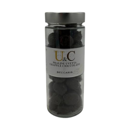 Beccaris - Cioccolatini Praline Uvetta Grappa e Cioccolato 350 gr.