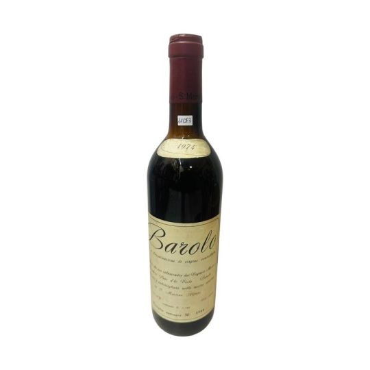 Vintage Bottle - Cantine Mosso Barolo DOC 1974 0,72 lt. - COD. 11473