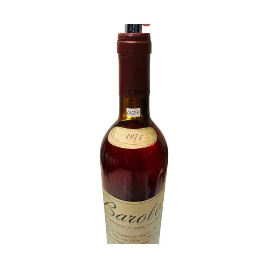 Vintage Bottle - Cantine Mosso Barolo DOC 1974 0,72 lt. - COD. 11473