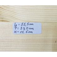 Cassetta Legno VUOTA Braida Ai Suma da 6 bottiglie piatta