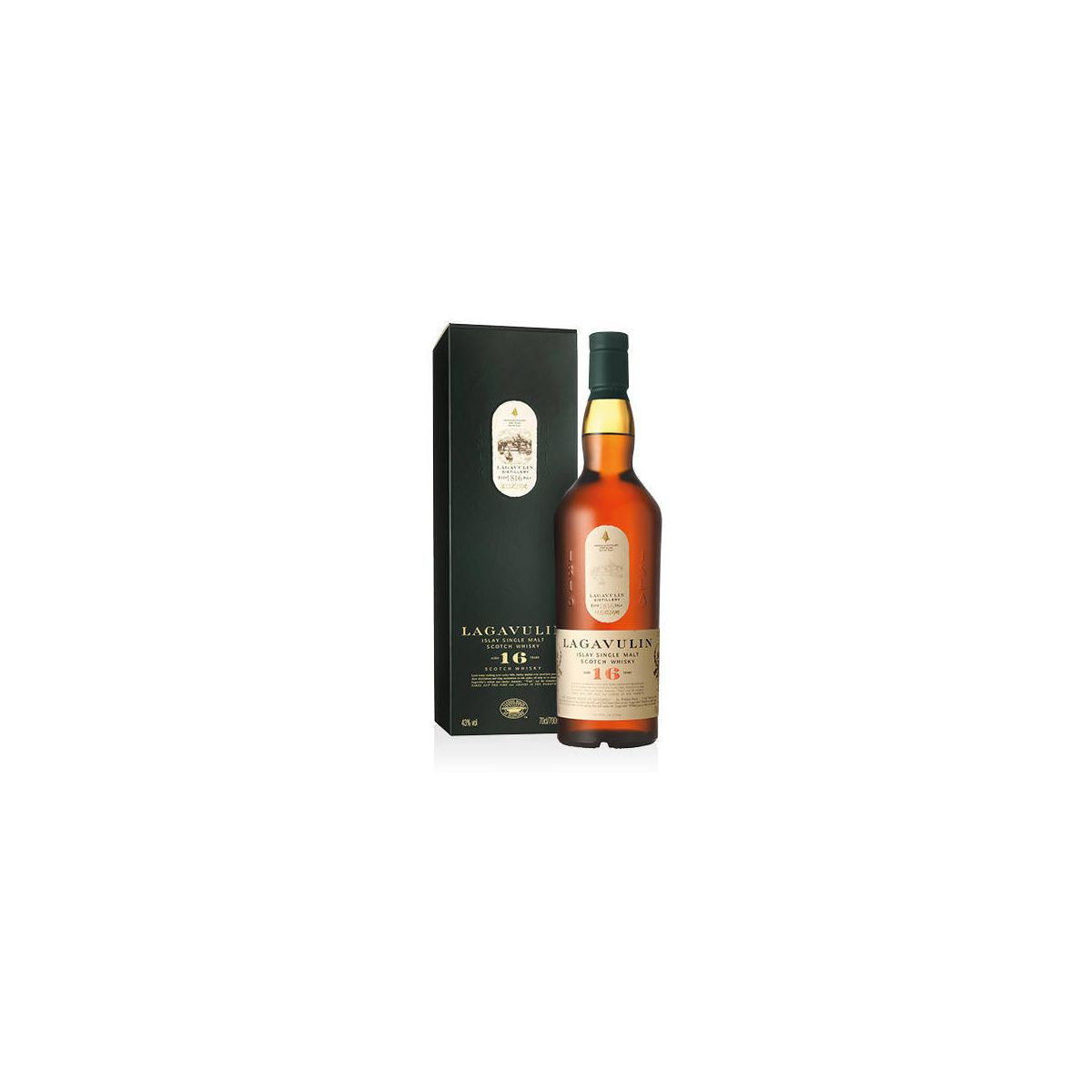 Lagavulin - Islay Single Malt Scotch Whisky 16 y 0,70 lt. + Box