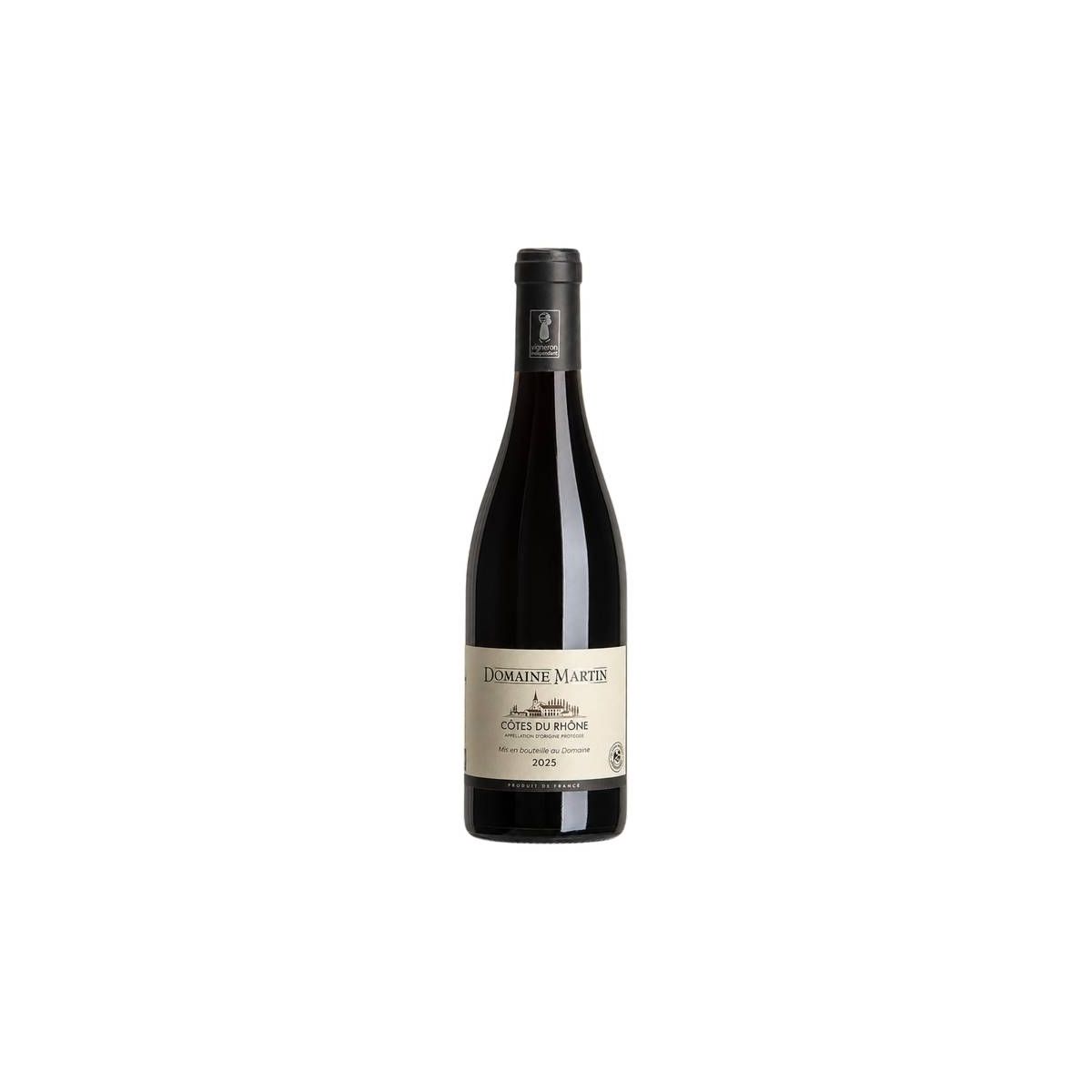Domaine Martin - Cotes du Rhone AOP Rouge Médaille d'Or 2025 0,75 lt.