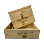 Cassetta Legno VUOTA Poggio di Sotto Brunello di Montalcino da 3 Bottiglie