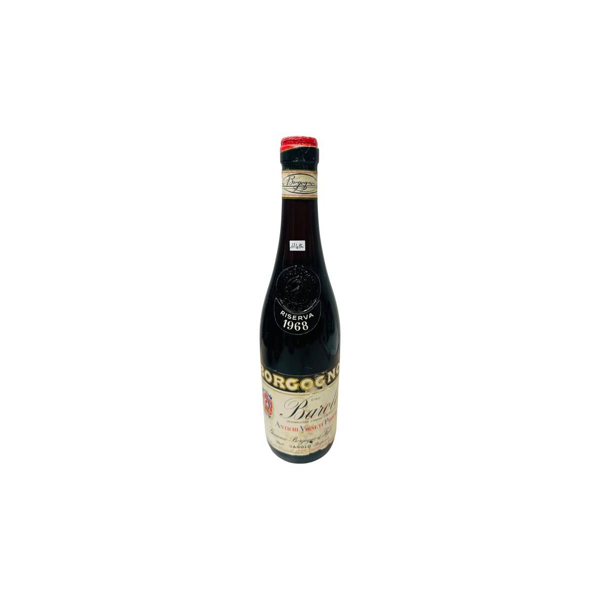 Vintage Bottle - Borgogno Barolo Riserva DOC 1968 0,72 lt. - COD. 11486