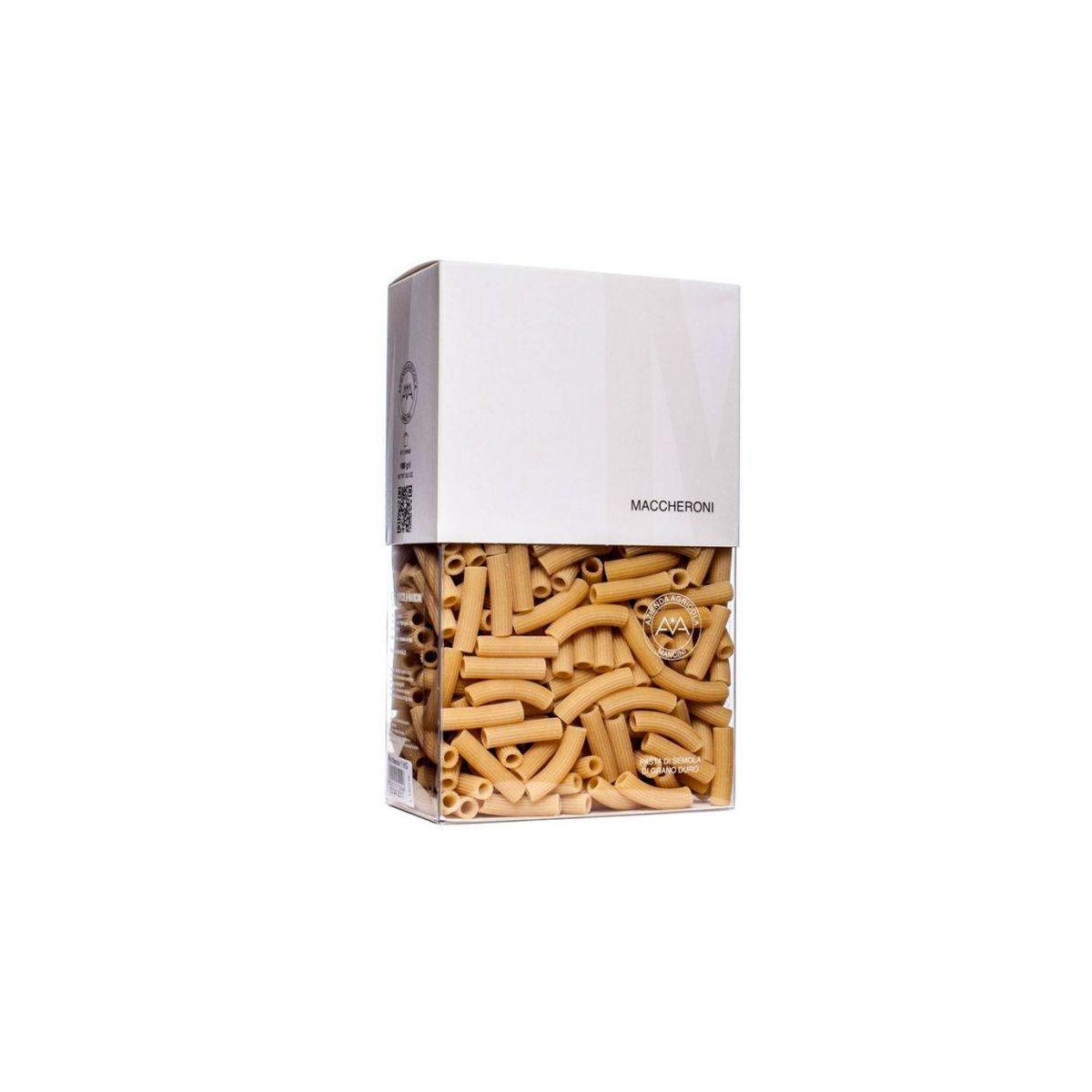 Mancini Pastificio Agricolo - Pasta di Semola di Grano Duro Maccheroni 1 kg.
