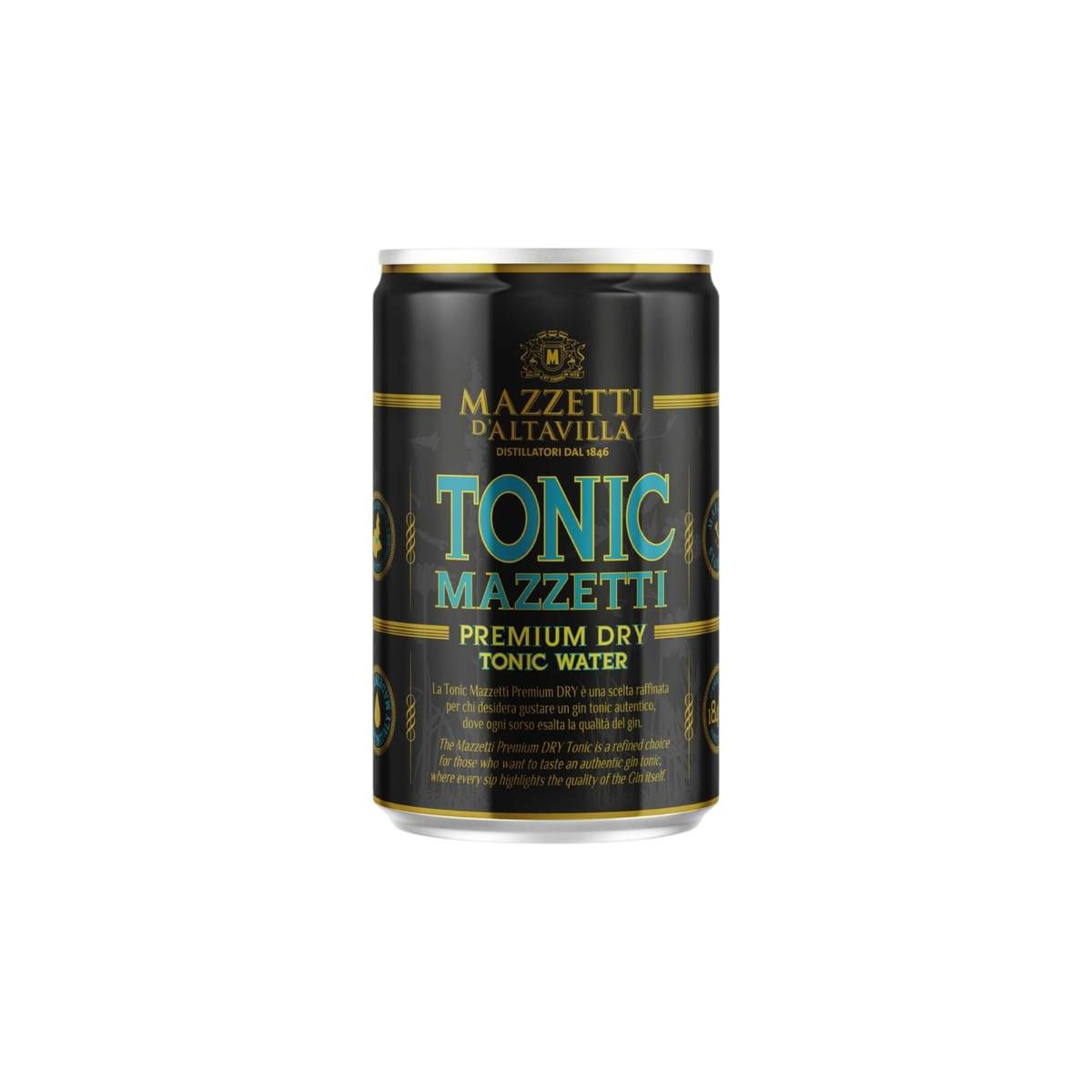Mazzetti d'Altavilla - Acqua Tonica Tonic Mazzetti Premium Dry Tonic Water x 1 150 ml