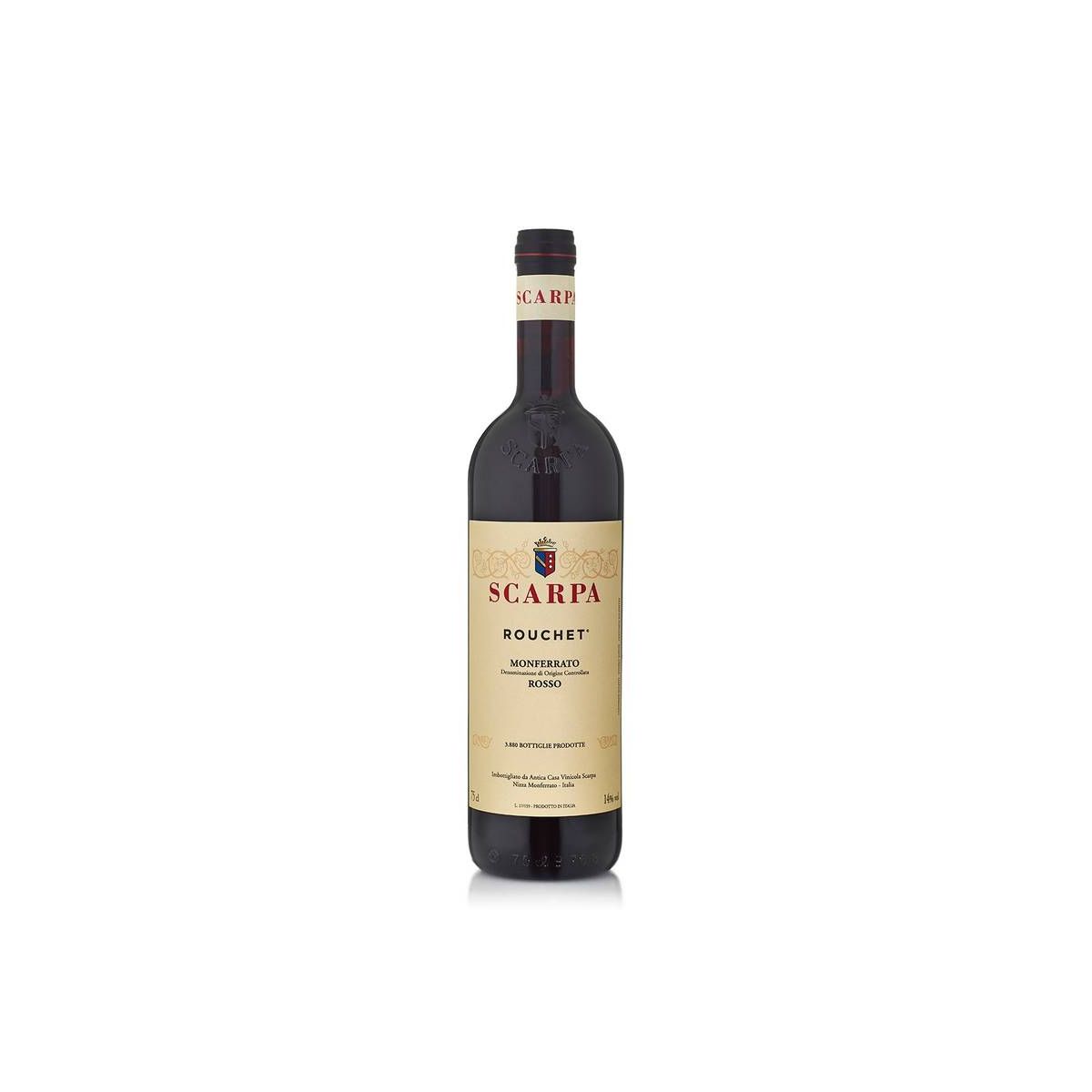 Scarpa - Monferrato Rosso DOC Rouchet 2021 0,75 lt.
