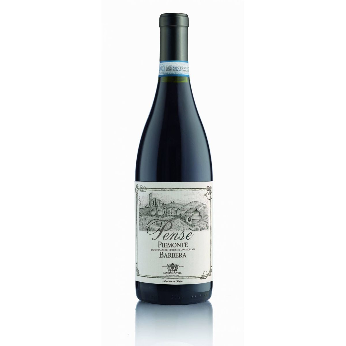 Cantine Povero - Piemonte Barbera DOC Pensè 2022 0,75 lt.