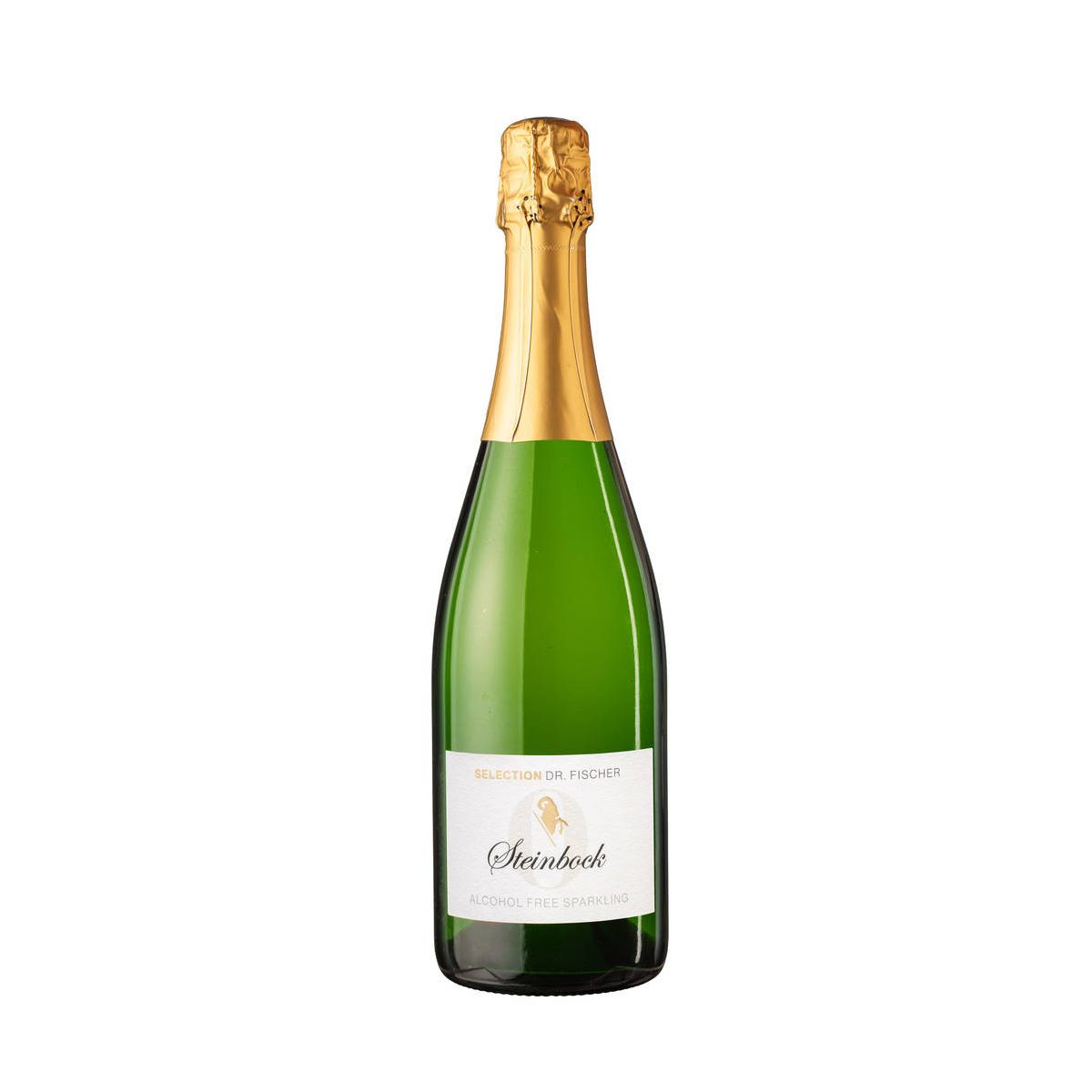 Dr. Fischer - Alcohol Free Sparkling Wine Steinbock Spumante Analcolico 0,75 lt.
