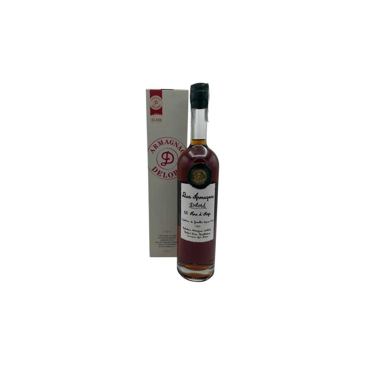 Delord Freres - Bas Armagnac 25 ans d'age 0,70 lt. + Box