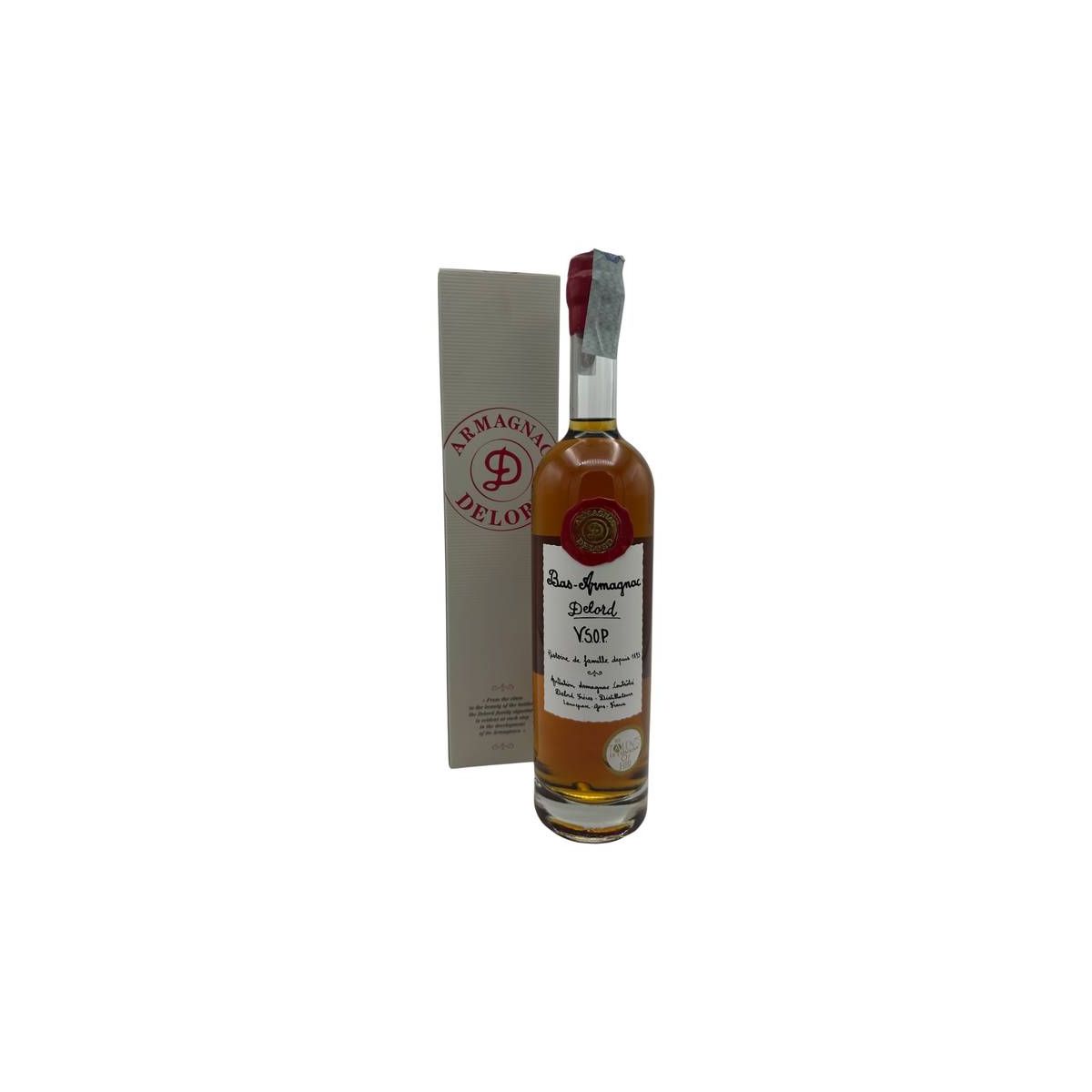 Delord Freres - Bas Armagnac VSOP 0,70 lt. + Box
