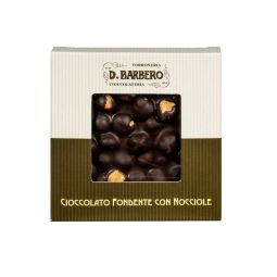 D. Barbero - Mini Tavola di Cioccolato Fondente con Nocciole 120 gr.